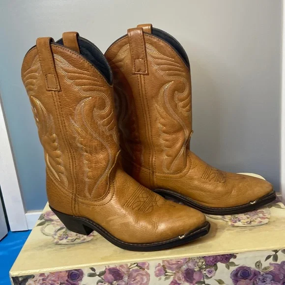 Masterson Shoes Masterson Rb745 Leather Boots Tan Size 6m Poshmark